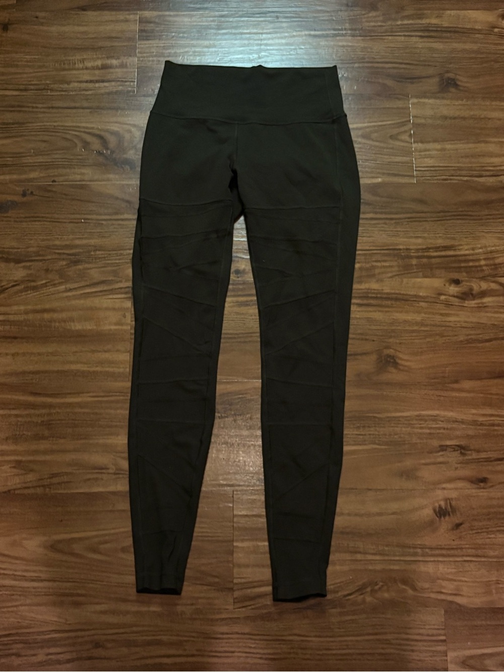 lululemon athletica Black High-Rise Paneled Leggings
